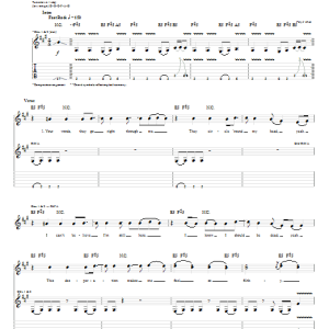 Ozzy Osbourne 11 Silver Musik Noten - Guitar Tab - 62933-0