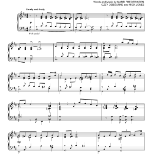 Ozzy Osbourne Dreamer [Jazz version] Musik Noten - Piano Solo - 165389-0