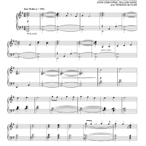 Ozzy Osbourne Iron Man [Jazz version] Musik Noten - Piano Solo - 165446-0