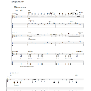 Ozzy Osbourne Latimer's Mercy Musik Noten - Guitar Tab - 76506-0