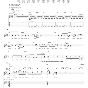 Ozzy Osbourne Lay Your World On Me Musik Noten - Guitar Tab - 62936-0
