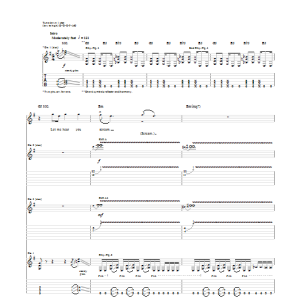 Ozzy Osbourne Let Me Hear You Scream Musik Noten - Guitar Tab - 75485-0