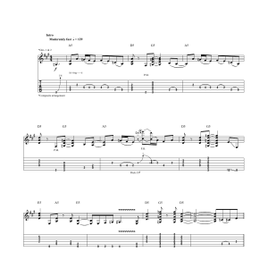Ozzy Osbourne No Bone Movies Musik Noten - Guitar Tab - 162056-0