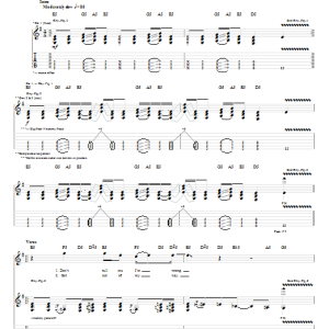 Ozzy Osbourne Not Going Away Musik Noten - Guitar Tab - 62935-0