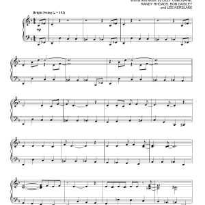 Ozzy Osbourne Over The Mountain [Jazz version] Musik Noten - Piano Solo - 165456-0