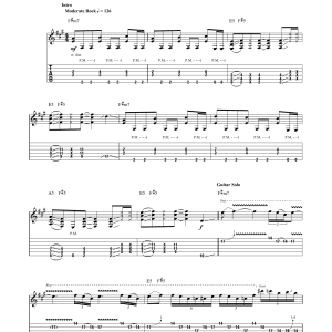 Ozzy Osbourne Rock 'N Roll Rebel Musik Noten - Guitar Tab - 68123-0