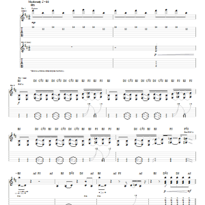 Ozzy Osbourne The Almighty Dollar Musik Noten - Guitar Tab - 62938-0