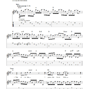 Ozzy Osbourne Time After Time Musik Noten - Guitar Tab - 70614-0