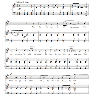P. Guglielmo Rowing Musik Noten - Piano & Vocal - 89089-0