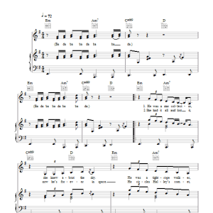 Paloma Faith Stargazer Musik Noten - Piano, Vocal & Guitar Chords - 103836-0