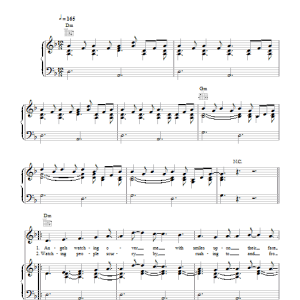 Paloma Faith Upside Down Musik Noten - Piano, Vocal & Guitar Chords - 101670-0