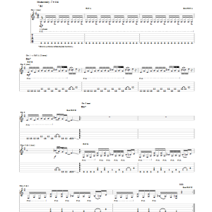 Pantera Cowboys From Hell Musik Noten - Guitar Tab - 94738-0