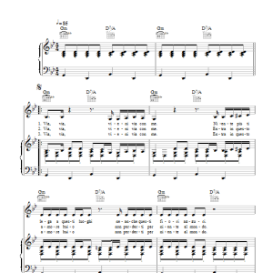 Paolo Conte Via Con Me Musik Noten - Piano, Vocal & Guitar Chords - 115214-0