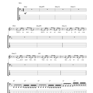 Papa Roach Between Angels And Insects Musik Noten - Bass Guitar Tab - 23525-0