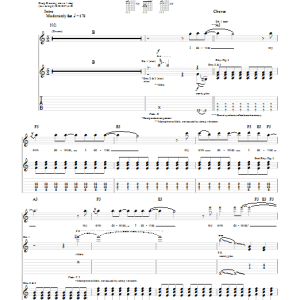 Papa Roach I Devise My Own Demise Musik Noten - Guitar Tab - 67251-0