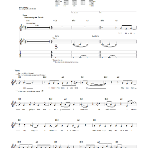 Papa Roach My Heart Is A Fist Musik Noten - Guitar Tab - 67256-0