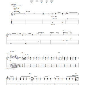 Papa Roach No More Secrets Musik Noten - Guitar Tab - 67257-0