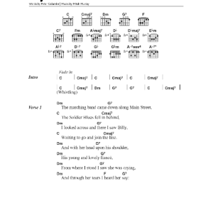 Paper Lace Billy, Don't Be A Hero Musik Noten - Guitar Chords/Lyrics - 47961-0