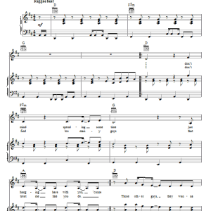 Paris Hilton Stars Are Blind Musik Noten - Piano, Vocal & Guitar Chords - 55567-0
