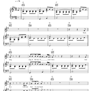 Passenger Scare Away The Dark Musik Noten - Piano, Vocal & Guitar Chords - 118830-0