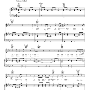 Passion I Stand Amazed (How Marvelous) Musik Noten - Piano, Vocal & Guitar Chords - 156785-0