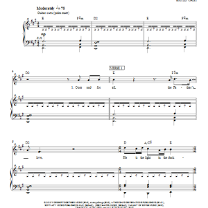 Passion Once And For All Musik Noten - Piano, Vocal & Guitar Chords - 96455-0