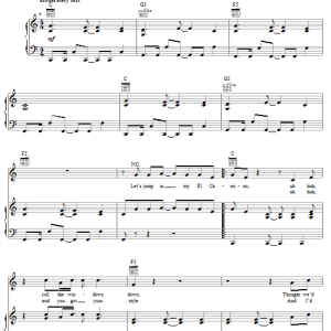 Pat Green Feels Just Like It Should Musik Noten - Piano, Vocal & Guitar Chords - 56009-0
