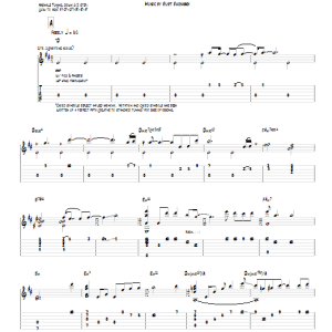 Pat Metheny Alfie Musik Noten - Guitar Tab - 96730-0