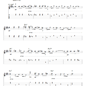 Pat Metheny Change Of Heart Musik Noten - Guitar Tab - 65720-0