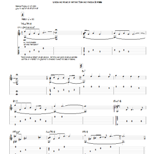 Pat Metheny Garota De Ipanema Musik Noten - Guitar Tab - 96737-0