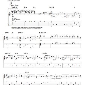 Pat Metheny I Will Find The Way Musik Noten - Guitar Tab - 65700-0