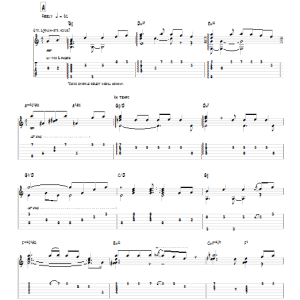 Pat Metheny Inori Musik Noten - Guitar Tab - 88292-0