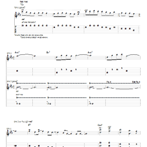 Pat Metheny Into The Dream Musik Noten - Guitar Tab - 65723-0