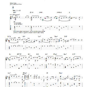 Pat Metheny Rainy Days And Mondays Musik Noten - Guitar Tab - 96725-0