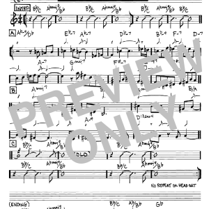 Pat Metheny The Whopper Musik Noten - Real Book – Melody & Chords – C Instruments - 65489-0