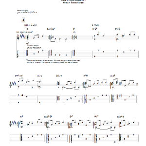 Pat Metheny This Nearly Was Mine Musik Noten - Guitar Tab - 96724-0