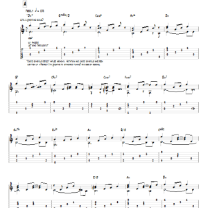Pat Metheny Time Goes On Musik Noten - Guitar Tab - 65743-0