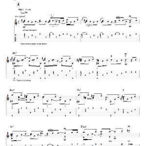 Pat Metheny We Had A Sister Musik Noten - Guitar Tab - 65722-0