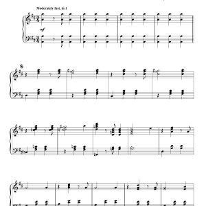 Patrick Doyle La Valse Champagne Musik Noten - Piano Solo - 158932-0