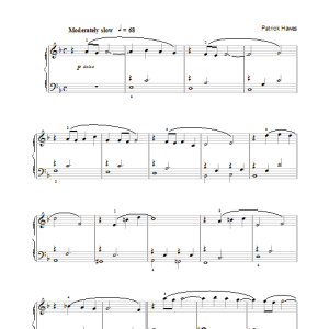 Patrick Hawes Pavane (theme from 'The Incredible Mrs Ritchie') Musik Noten - Piano Solo - 31931-0