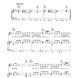 Paul Brady Deep In Your Heart Musik Noten - Piano, Vocal & Guitar Chords - 38296-0