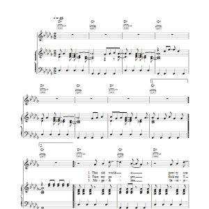 Paul Brady You're The One Musik Noten - Piano, Vocal & Guitar Chords - 24204-0