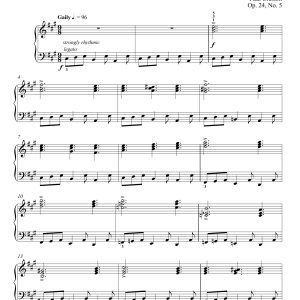 Paul Creston Festive Dance Musik Noten - Piano Solo - 158352-0