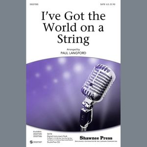 Paul Langford I've Got The World On A String Musik Noten - SATB Choir - 78032-thumbnail