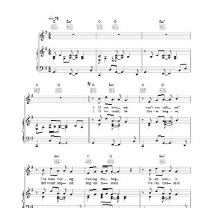 Paul McCartney Anyway Musik Noten - Piano, Vocal & Guitar Chords - 32893-0