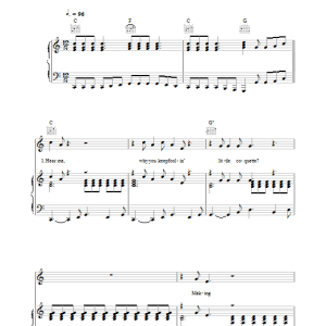 Paul McCartney Coquette Musik Noten - Piano, Vocal & Guitar Chords - 34455-0