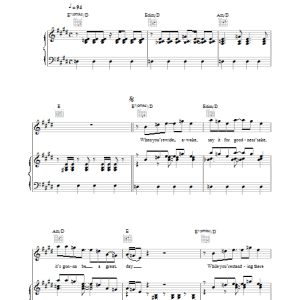 Paul McCartney Great Day Musik Noten - Piano, Vocal & Guitar Chords - 34010-0