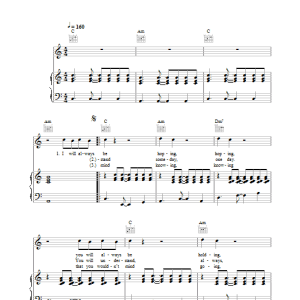 Paul McCartney Hope Of Deliverance Musik Noten - Piano, Vocal & Guitar Chords - 26892-0