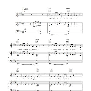 Paul McCartney How Kind Of You Musik Noten - Piano, Vocal & Guitar Chords - 32861-0