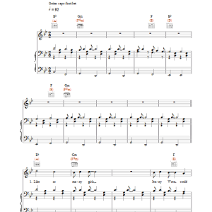 Paul McCartney Jenny Wren Musik Noten - Piano, Vocal & Guitar Chords - 32884-0